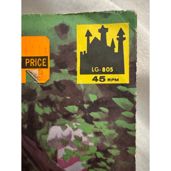 Vintage 1964 Hansel & Gretel 45 RPM Vinyl Record Disneyland LG-805 Castle Logo - Picture 1 of 8